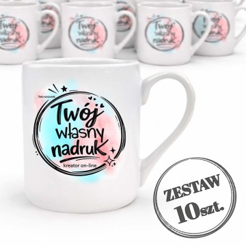 Kubki coffee BIG białe...